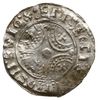 naśladownictwo duńskich denarów Knuta, po 1035; Aw: Spirala rozwinięta zgodnie z ruchem zegara, po..