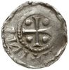 denar 1002-1024; Aw: Popiersie w lewo; Rw: Krzyż z kulkami w kątach; Dbg 749; srebro 1.17 g, gięty