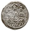 denar z lat 1157-1166; Aw: Popiersie księcia na wprost trzymającego miecz, po prawej litera D, BOL..