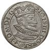 grosz 1593 I-F C-R, Olkusz; Aw: Popiersie króla i napis wokoło, pod popiersiem odmiana z dzbaneczk..