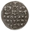 trojak 1595, Wilno; bez herbu Prus; Iger V.95.1.a; Ivanauskas'13 5SV128-64 (RRRR)
