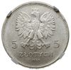 5 złotych 1930, Warszawa; 100. rocznica Powstania Listopadowego (Sztandar); Parchimowicz 115a; wyb..
