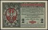 2 marki polskie 9.12.1916, jenerał, seria A, numeracja 0006770; Lucow 257 (R5), Miłczak 3a, Ros. 4..