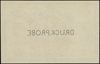 20 marek polskich 9.12.1916; Generał, seria A, numeracja 0000000, dwa oddzielne jednostronne druki..