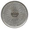 medal autorstwa Majnerta z 1829 r, wybity z okazji koronacji Mikołaja I na króla Polski; Aw: Popie..
