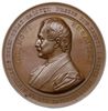medal autorstwa C. Radnitzkiego wybity 1858 r., poświęcony Leonowi ks. Sapieże; Aw: Popiersie w le..