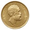 20 koron 1901, Kongsberg; Ahlström 9, Fr. 17, Sieg 104; złoto 8.96 g, pięknie zachowane