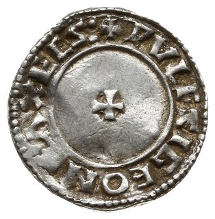 denar typu small cross, 1009-1017, mennica Exeter, mincerz Wulfsige