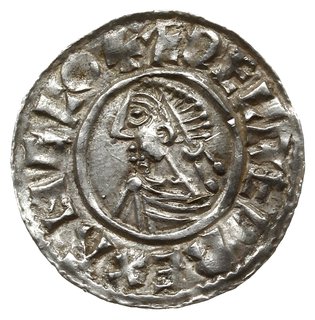 denar typu small cross, 1009-1017, mennica Londyn, mincerz Wulfwine