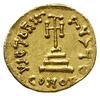 solidus 654-659, Konstantynopol; Aw: Popiersia cesarzy na wprost, napis dN CONSTATINЧS C CONSTA; R..