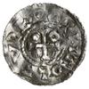 denar 989-995, Augsburg, mincerz Vilja; Hahn 138a1.22; srebro 22 mm, 1.50 g, pęknięty