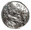 denar 1009-1024, Augsburg; Hahn 145.24; srebro 19 mm, 1.37 g, gięty