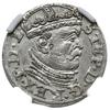 trojak 1586, Ryga; duża głowa króla; Iger R.86.1.a/b (R), Gerbaszewski 16, Kop. 8097 (R); moneta w..