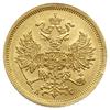 5 rubli 1864 СПБ АС, Petersburg; Fr. 163, Bitkin 10; złoto 6.54 g, pięknie zachowane
