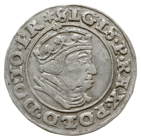 grosz 1540, Gdańsk; odmiana z napisem SIGIS P n 