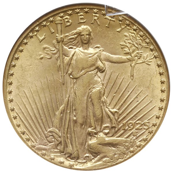 20 dolarów 1925 S, San Francisco