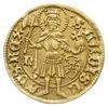 goldgulden 1455-1456, Nagybanya; Frynas H.33.27, Lengyel 29/8, Pohl H2-8, Huszár 636, złoto 3.58 g..