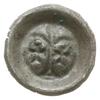 brakteat ok. 1267-1278; Arkady z dwoma krzyżykami pod nimi; BRP Prusy T4, Neumann 1.r; srebro 17 m..