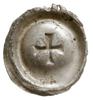 brakteat ok. 1416-1460; Krzyż grecki z rozdwojon