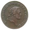 trojak 1780/E.B., Warszawa; Iger WA.80.1.a (R), Plage-miedź 262; moneta zilustrowana w katalogu Ig..