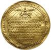 medal zaślubinowy z Ludwiką Marią, autorstwa Jan Höhna sen. wybity w Gdańsku w 1646 r., Aw: Król i..
