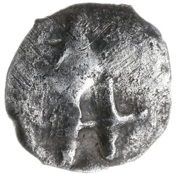 anonimowy denar ok. 1375-1384, Troki? Łuck?