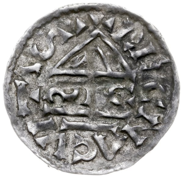 denar 985-995, Ratyzbona, mincerz Sigu; Hahn 22g