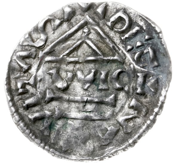 denar 995-1002, Ratyzbona, mincerz Viga