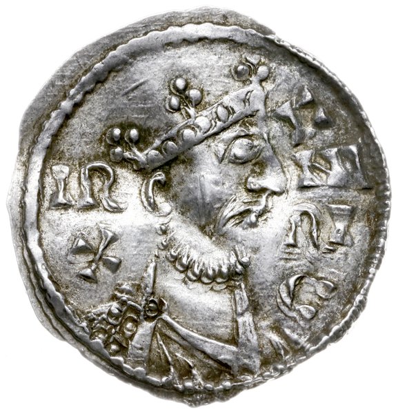 denar 1009-1024, Ratyzbona, mincerz An