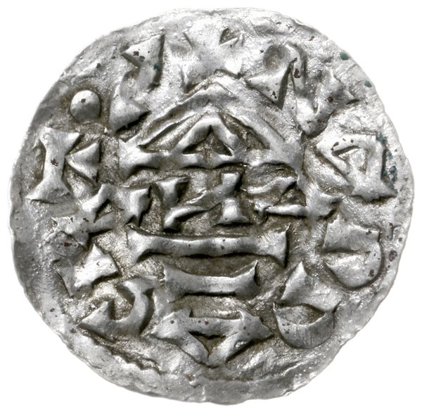 denar 976-982, Nabburg, mincerz An; Hahn 70a3.1;