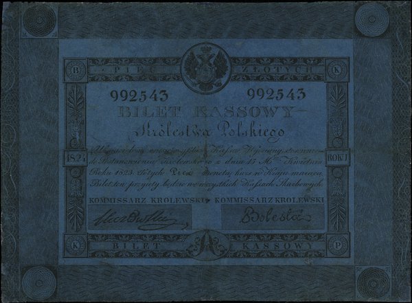 5 złotych 1824