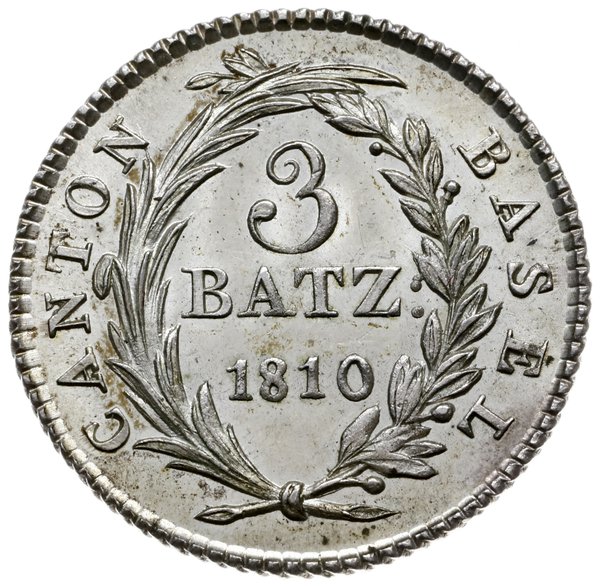 3 batzeny 1810, Bazylea