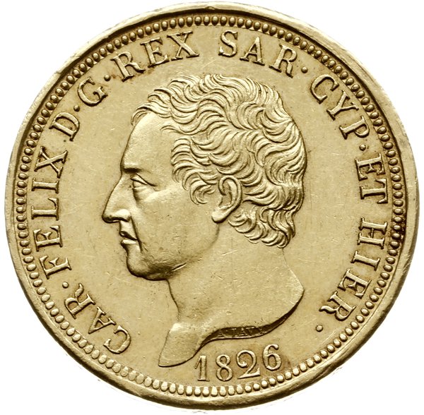 80 lirów 1826, Turyn