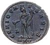 follis 308-309, Cyzicus; Aw: Popiersie cesarza w prawo, GAL VAL MAXIMINVS NOB C; Rw: Geniusz stoją..