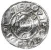 denar 1018-1035; Aw: Spirala, wokoło imitacja napisu; Rw: Krzyż utworzony z czterech łuków, w środ..
