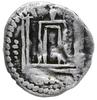 denar ok. 1400, Kijów?; Aw: Kolumny Gedymina; Rw