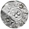 denar 1002-1014; Aw: Krzyż kawalerski, wokoło na