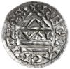 denar 985-995, Ratyzbona, mincerz Vald; Hahn 22d1.1; srebro 22 mm, 1.64 g, gięty