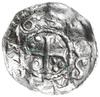 denar 1009-1024, Augsburg; Hahn 145.11; srebro 20 mm, 1.26 g, gięty