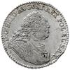 1/6 talara (4 grosze) 1763 FWôF, Drezno; Kahnt 565, Kop. 11355 (R); moneta bardzo ładnie zachowana