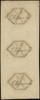 3 x 10 groszy miedziane 13.08.1794; trzy sztuki nierozcięte w pionie, format 172x68 mm; Lucow 40b ..