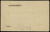 Konzentrationslager Ravensbrück; bon na 1 markę; papier kremowy, niebieski trójkątny stempel K. L...