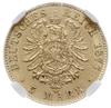 5 marek 1877 D, Monachium; AKS 193, Jaeger 195; bardzo ładnie zachowane, moneta w pudełku firmy NG..