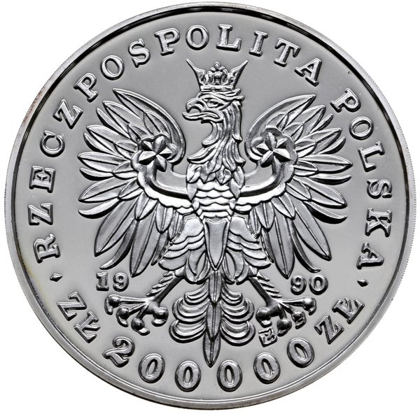200.000 złotych 1990, Solidarity Mint - USA