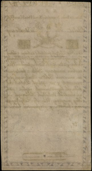 5 złotych polskich 8.06.1794, seria NB2, numeracja 2992