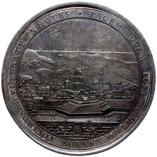 medal z 1760 r. autorstwa Luttmera (medalier z H