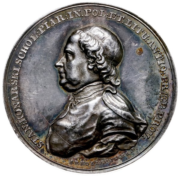 medal z 1771 r. autorstwa Jana Filipa Holzaeusse