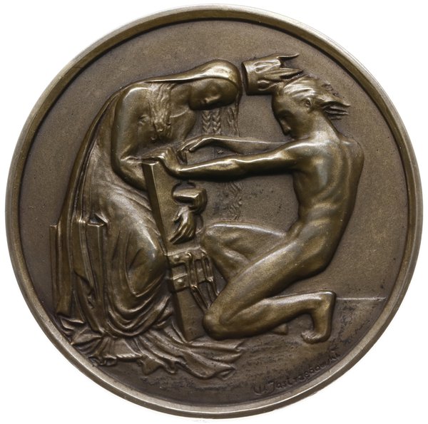 medal z 1913 r. autorstwa Wojciecha Jastrzębowskiego, wybity na 50. rocznicę Powstania Styczniowego