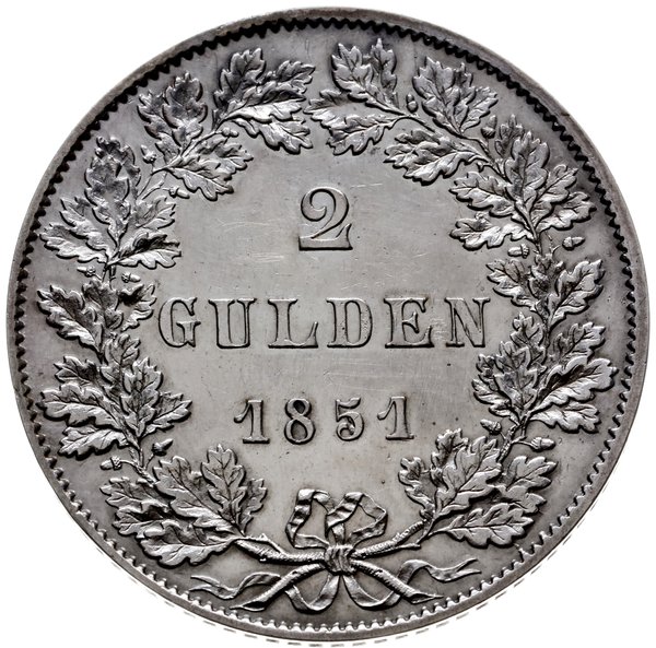 2 guldeny 1851, Frankfurt