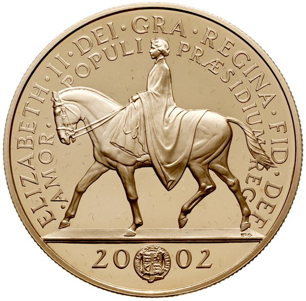 5 funtów 2002, Royal Mint